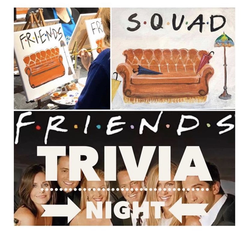 Join Us For A ‘Friends' Trivia Event On March 13th! 